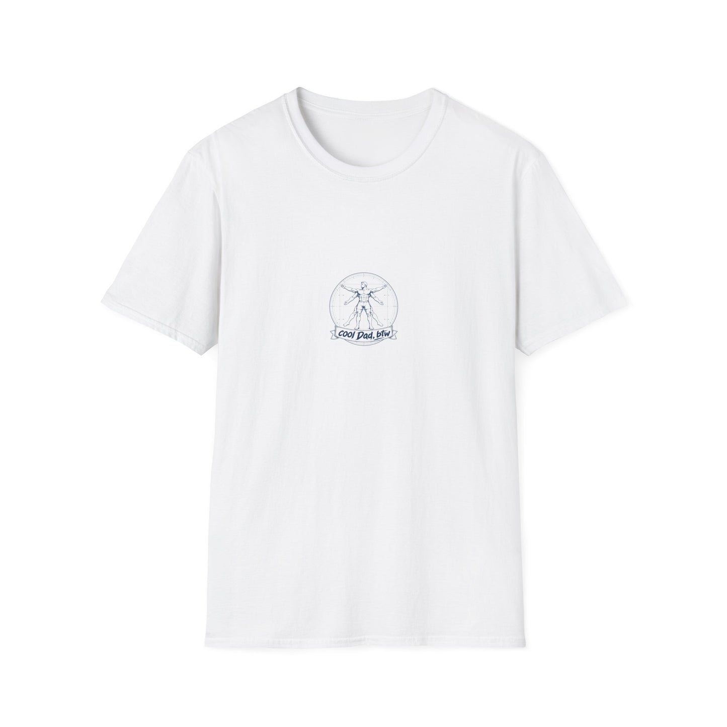 Friendly Vitruvian Dad Bod Tee