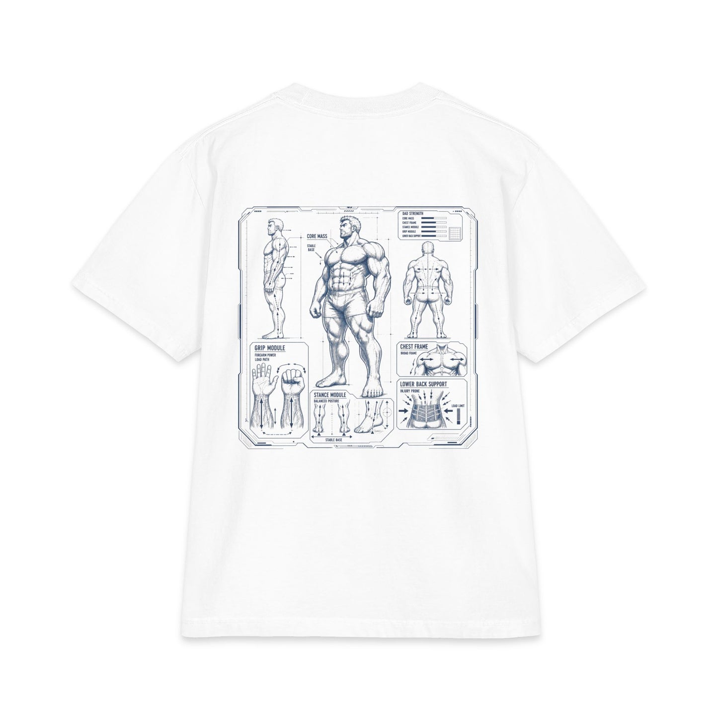 Vitruvian Dad Bod Tee